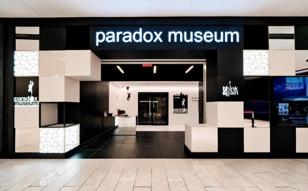 The Paradox Museum storefront at The American Dream Mall