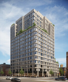Rendering of 544 Carroll Street - Courtesy of Avery Hall