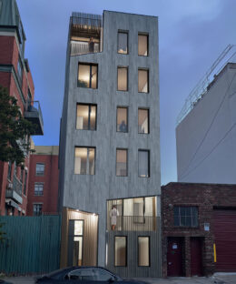 Rendering of 222 North 8th Street - OPerA Studio Architecture