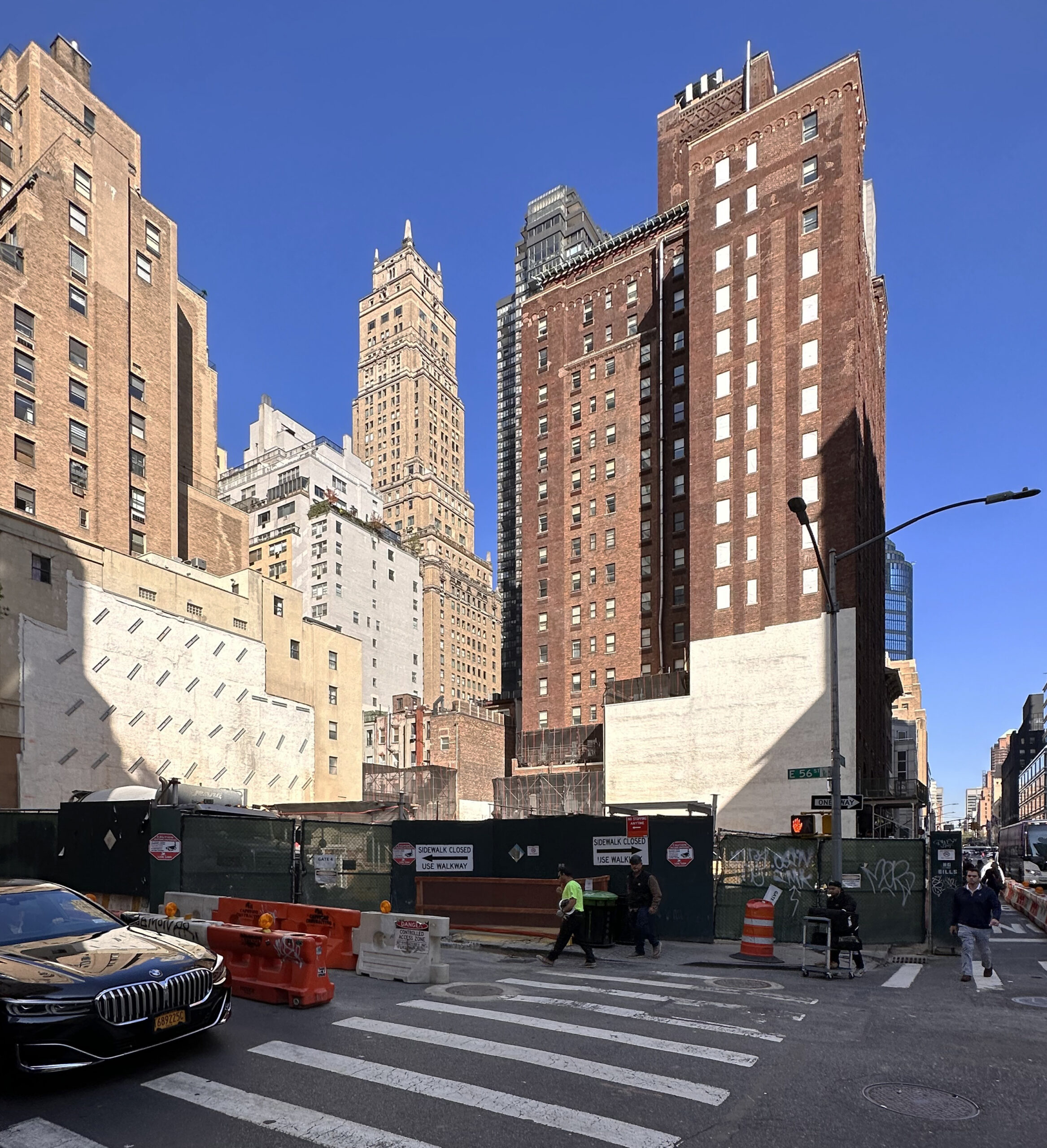 126 East 57th Street Reaches Street Level In Midtown, Manhattan - New York  YIMBY