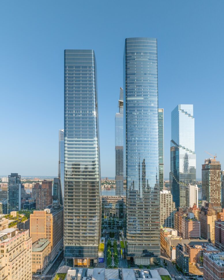 One Manhattan West (right) and Two Manhattan West (left), courtesy of BerlinRosen