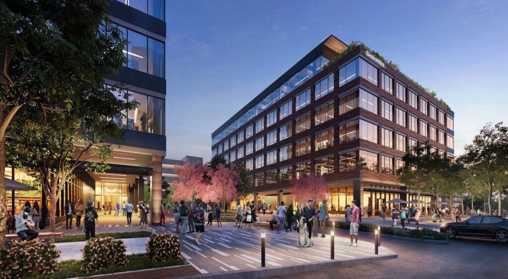 Rendering of M Station complex, via M Station At Morristown