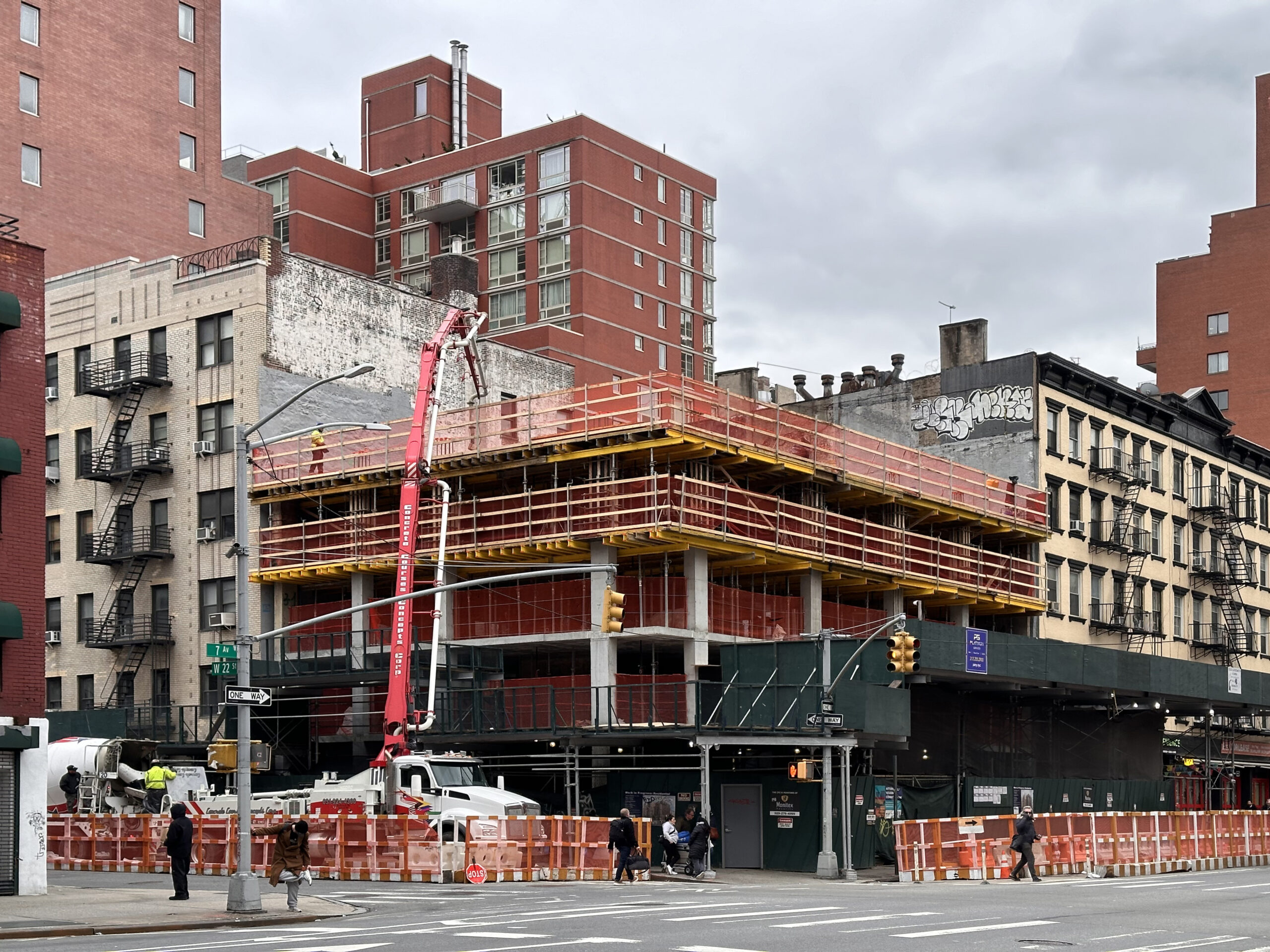Demolition Continues at 201-207 Seventh Avenue in Chelsea, Manhattan - New  York YIMBY