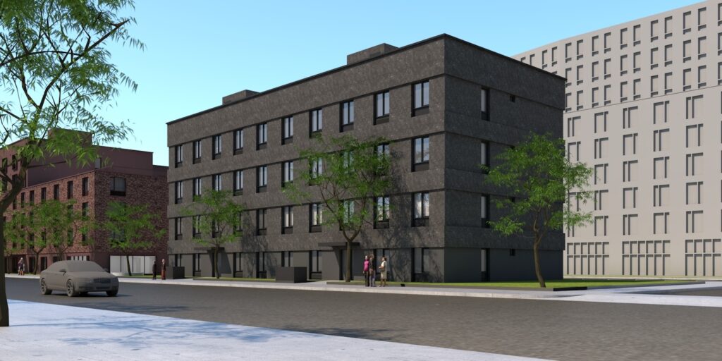Render of Building 5, courtesy of WXY Architects