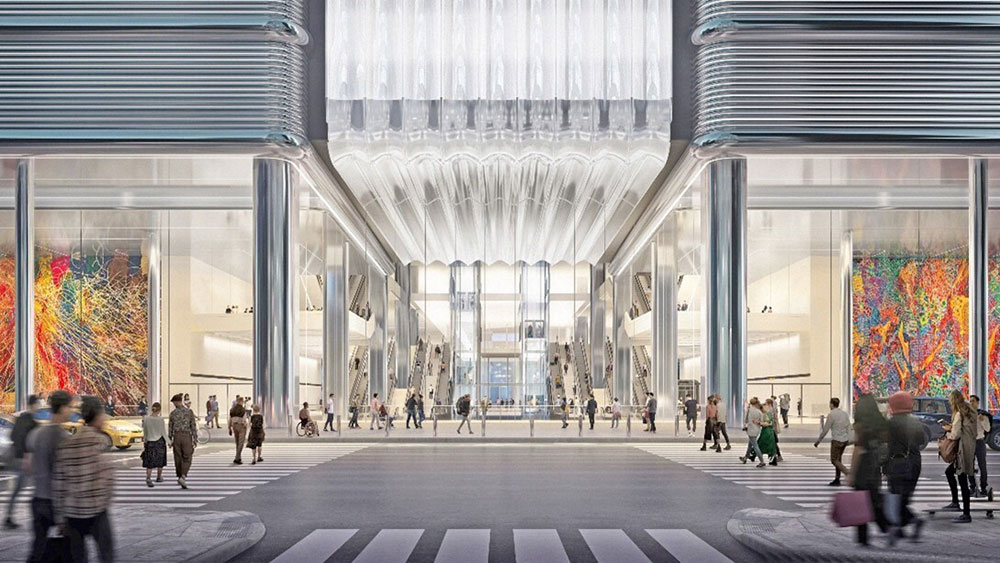 Rendering of the new Midtown Bus Terminal, courtesy of Port Authority of New York and New Jersey
