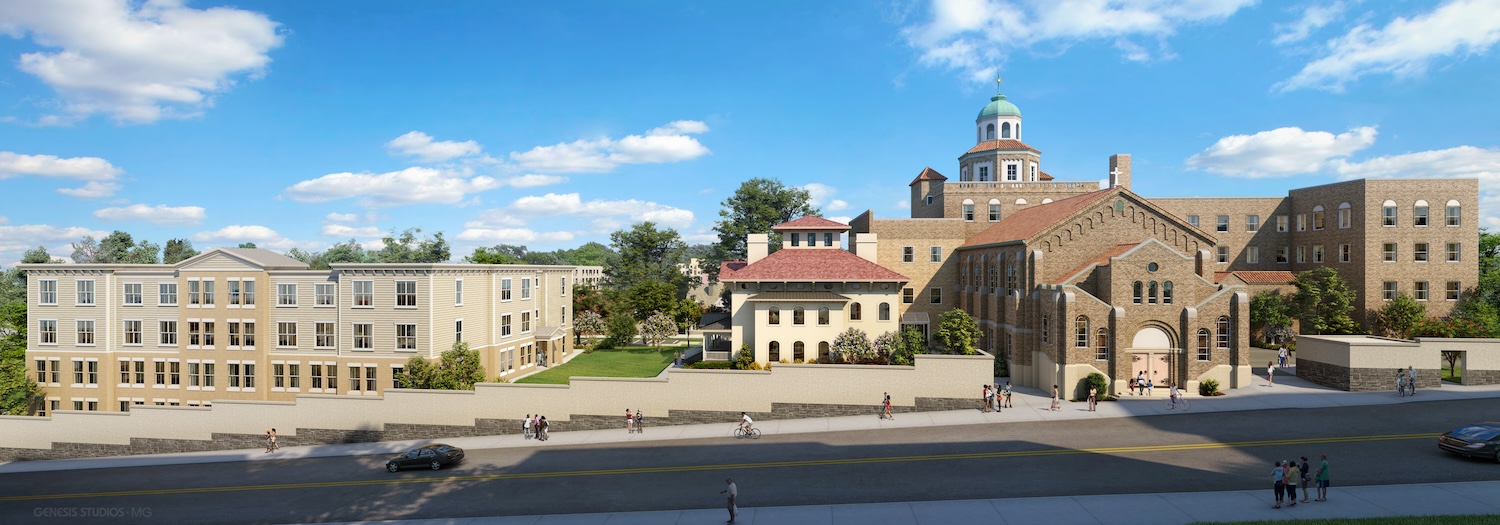 Rendering of The Abbey On The Park, courtesy of the Kearney Realty & Development Group