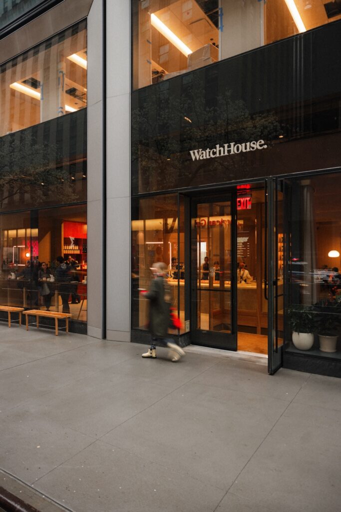 New storefront for WatchHouse at 660 Fifth Avenue, courtesy of Brookfield Properties