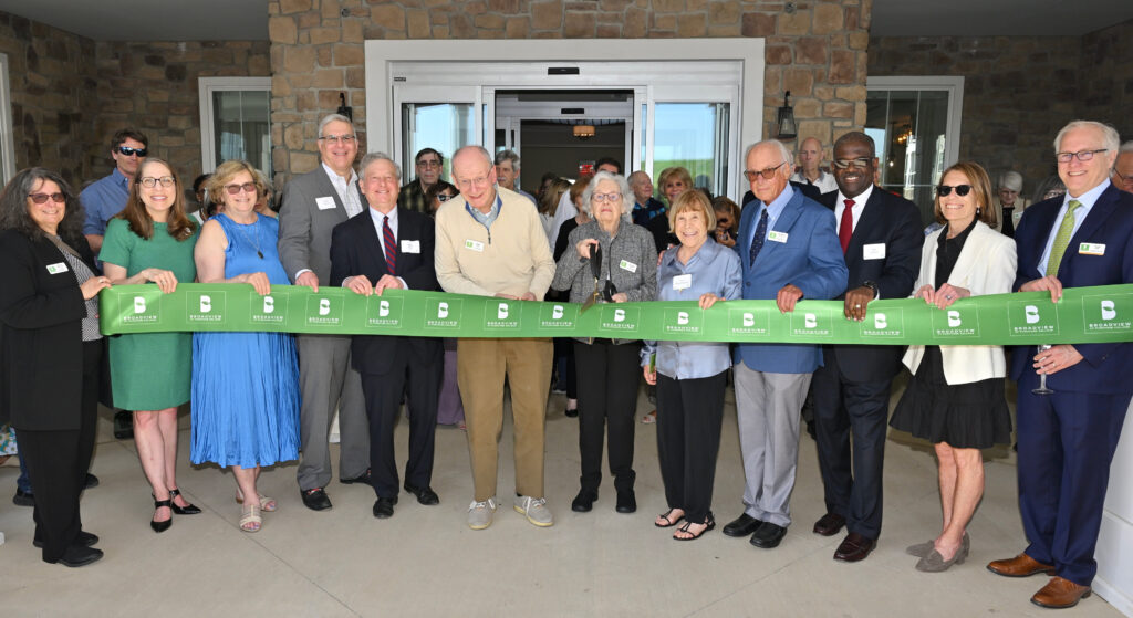 Photograph from Broadview at Purchase College grand opening, courtesy of Broadview