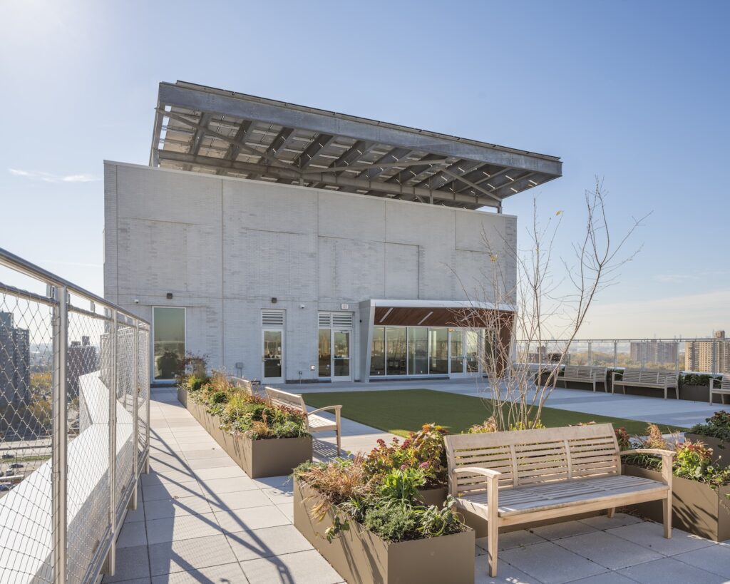 Rooftop at Casa Celina. Designed by Magnusson Architecture and Planning