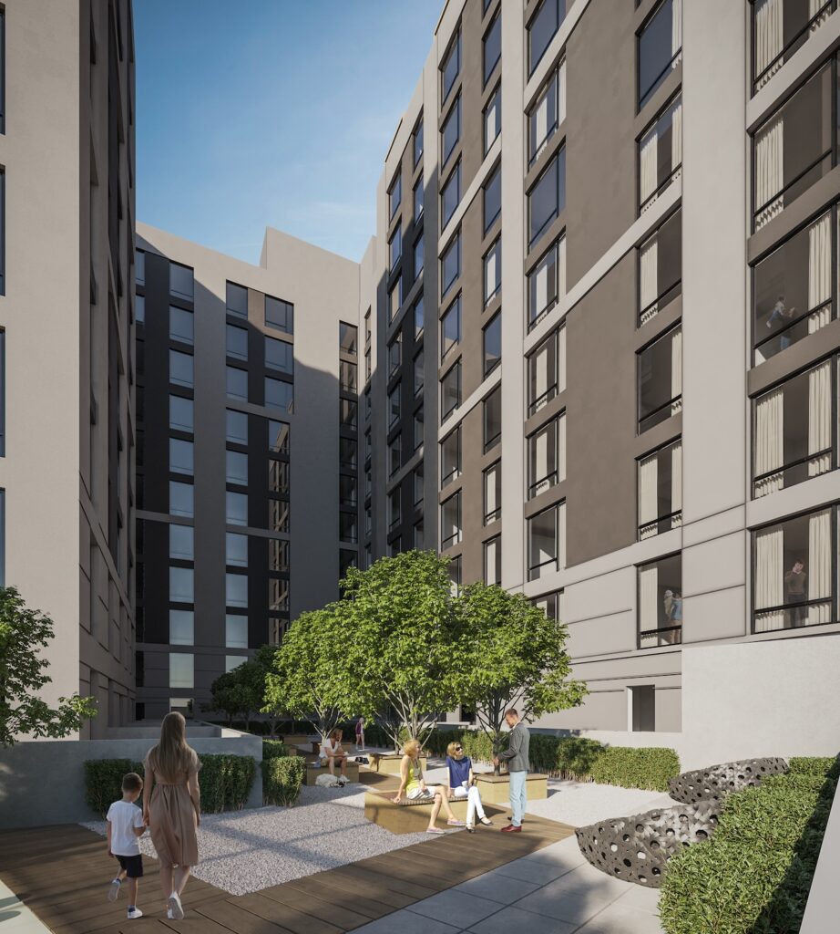 Rendering of 72-01 Queens Boulevard, via sbdg1oak.com