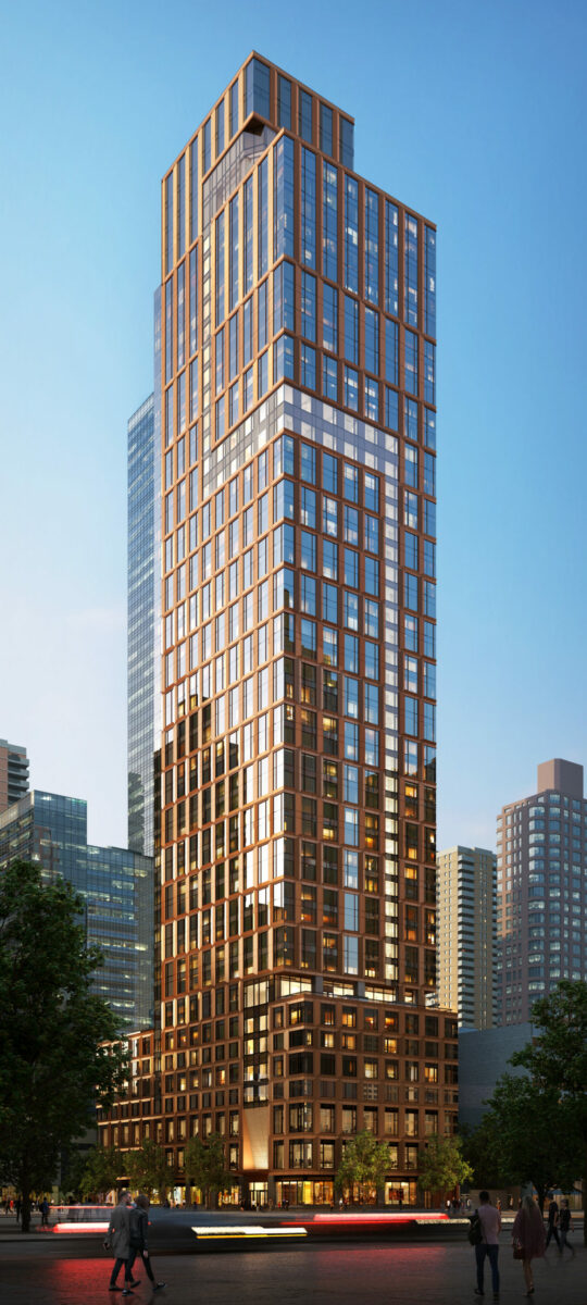 550 Tenth Avenue. Designed by Handel Architects