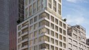 Rendering of 133 East 55th Street. Designed by Zproekt Architecture