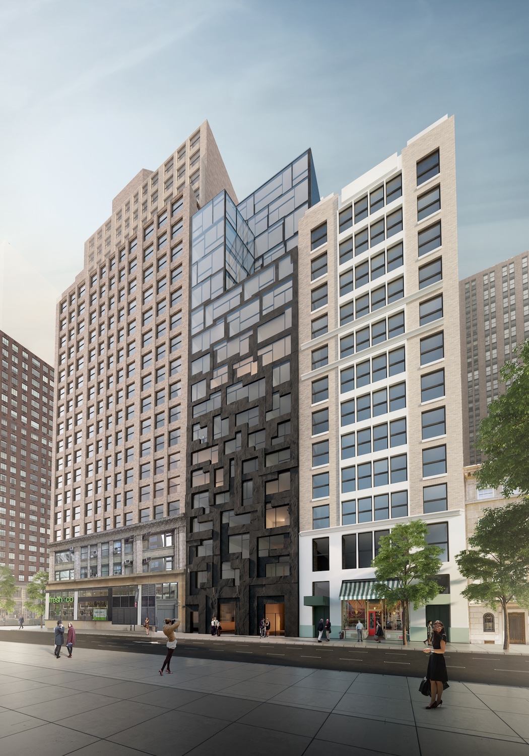 Rendering of potential new property at 103 East 29th Street. Credit: Delugan Meissl Associated Architects