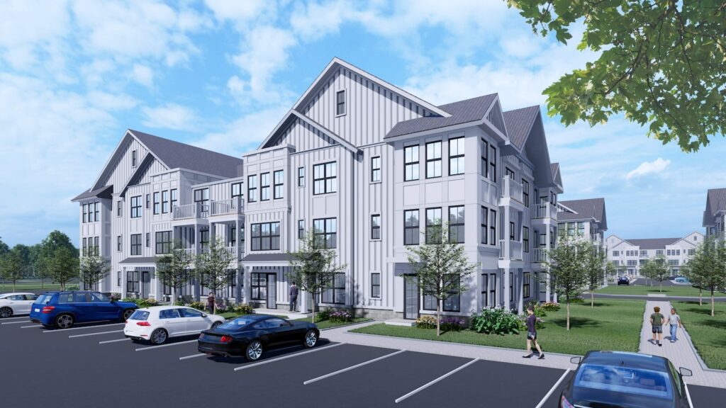 Rendering of Livana Colts Neck. Designed by Minno & Wasko Architects and Planners