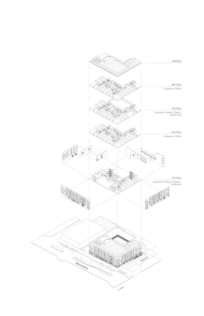 Floor plan for 134-11 221st Street. Credit: Loci Architecture