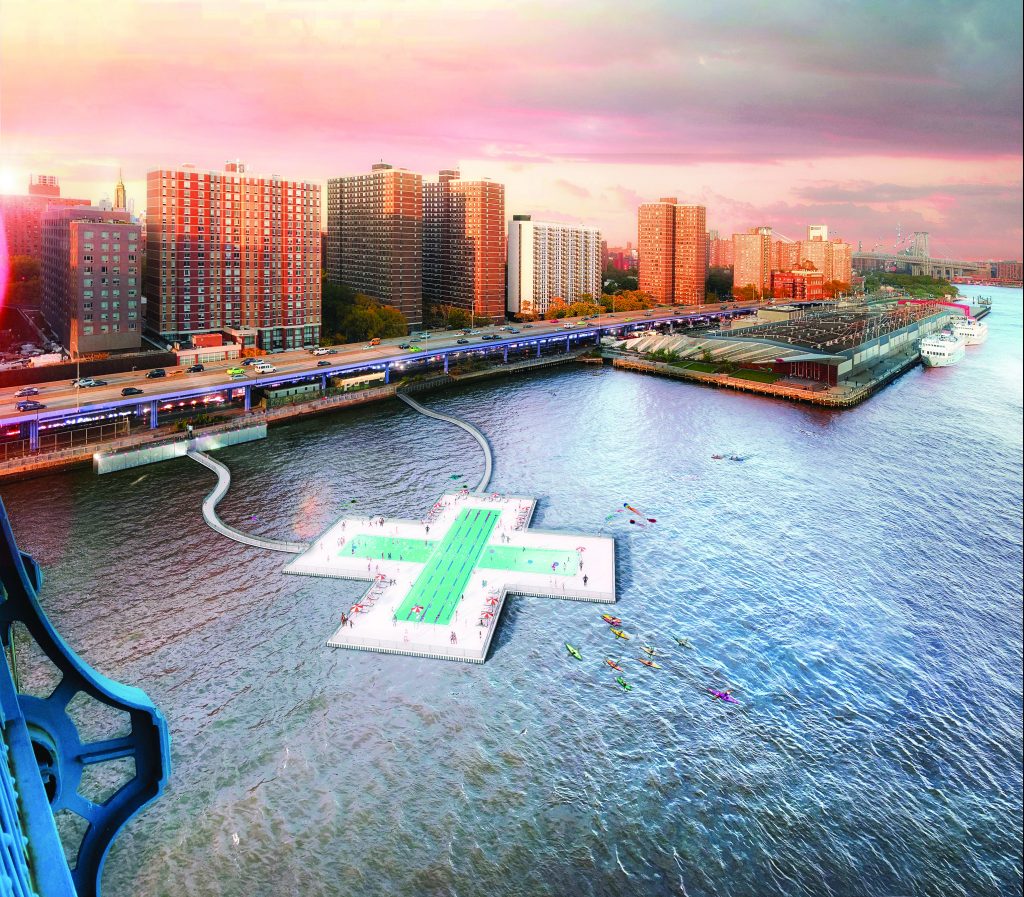 Plans to open Floating + Pool at Pier 35 in the Lower East Side announced