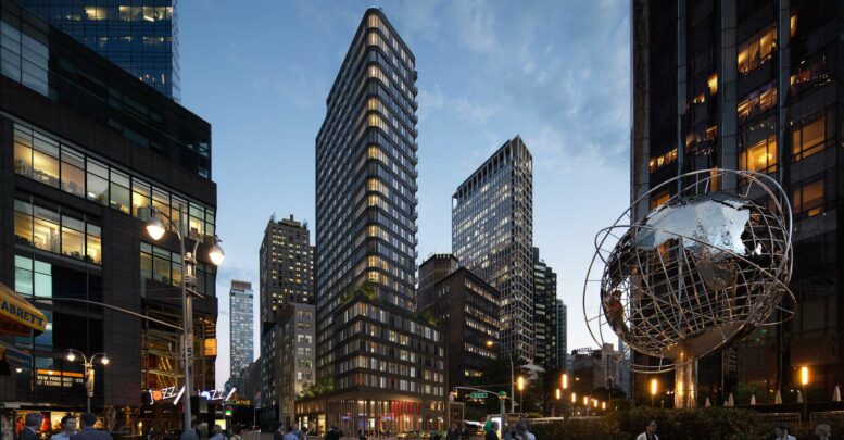 Rendering of Anagram at 1 West 60th Street. Credit: Volley Studio