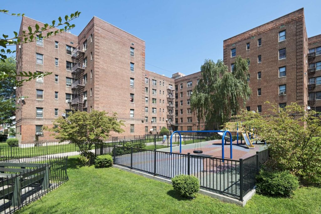 Photograph of Flatbush Gardens, courtesy of Clipper Realty