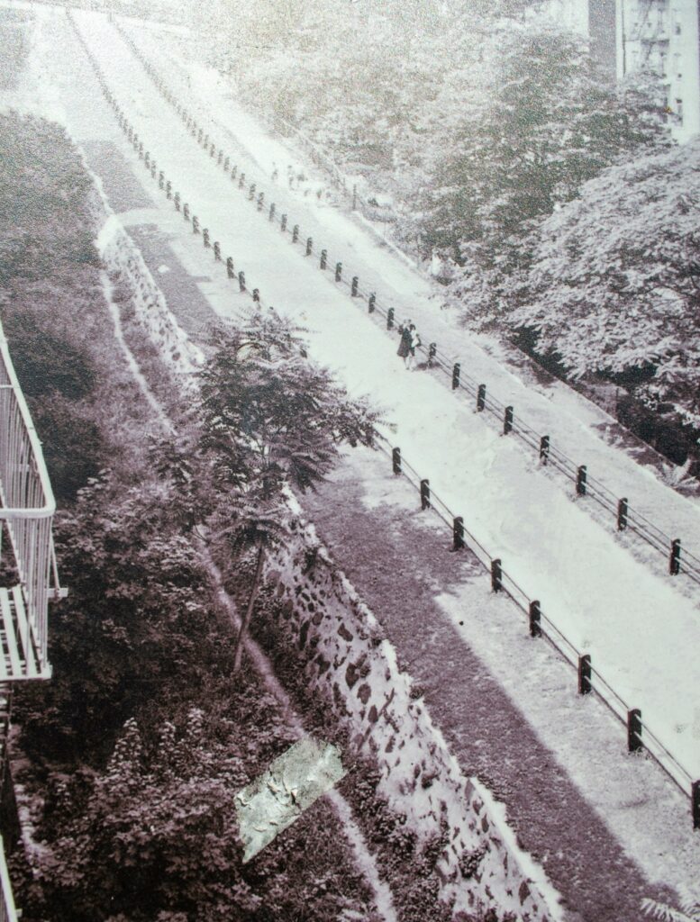 Historical photograph of Old Croton Aqueduct Walk. Credit: Landmarks Preservation Commission