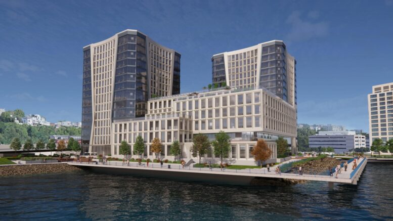 Rendering of Hoboken Point. Credit: CetraRuddy