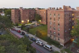 Photograph of Flatbush Gardens, courtesy of Clipper Realty