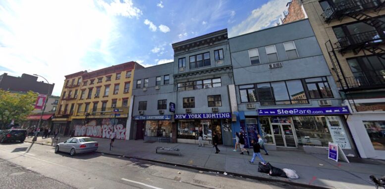 156-166 Bowery Street, via Google Maps