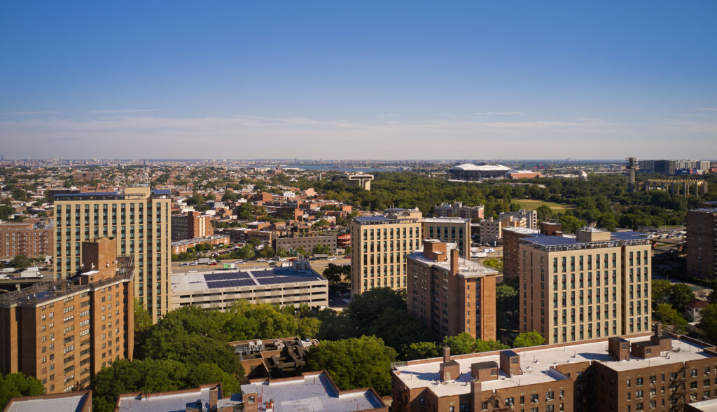 Photograph of Apex Place. Credit: Chris Cooper