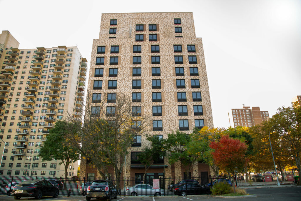 Photograph of Park Lane Senior Apartments, courtesy of Asland Capital Partners and Pembroke Development