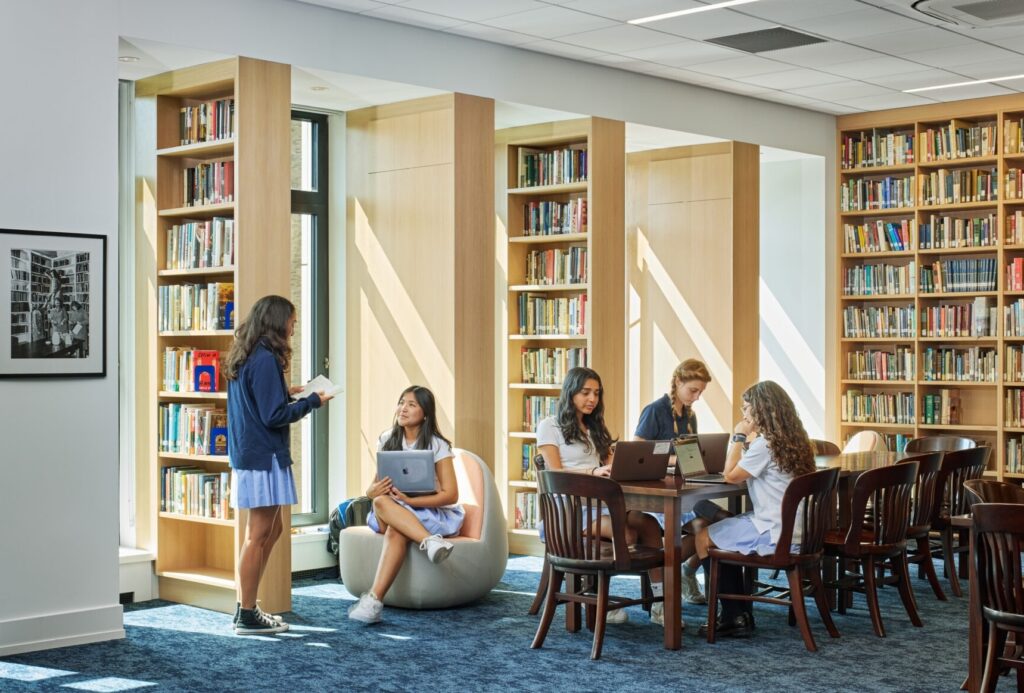 Library at 115 East 97th Street, via COOKFOX