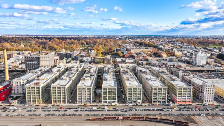 Aerial photograph of Industry City, courtesy of Industry City