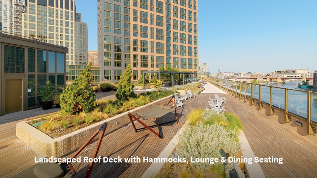 Roof deck at 2-20 and 2-21 Malt Drive in Hunters Point, Queens via NYC Housing Connect