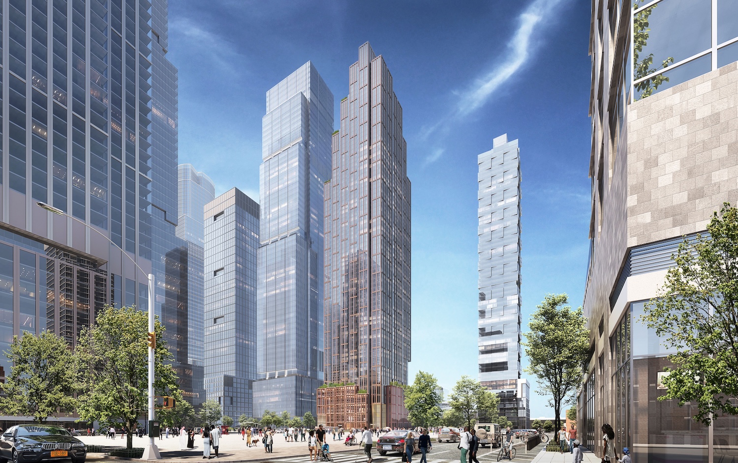 Rendering of East Tower at HDSN, via ny.gov