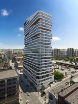 Rendering of Miroza Tower. Credit: Murat Mutlu; INOA Architecture