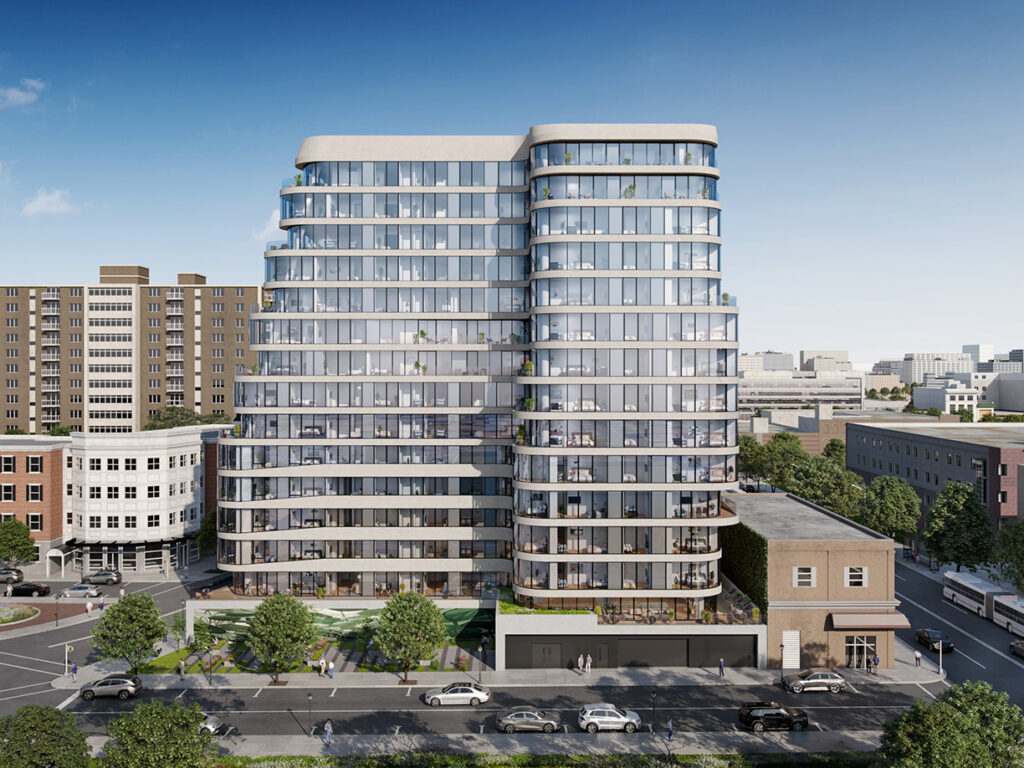 Rendering of 50 Sussex Avenue, courtesy of INOA Architecture