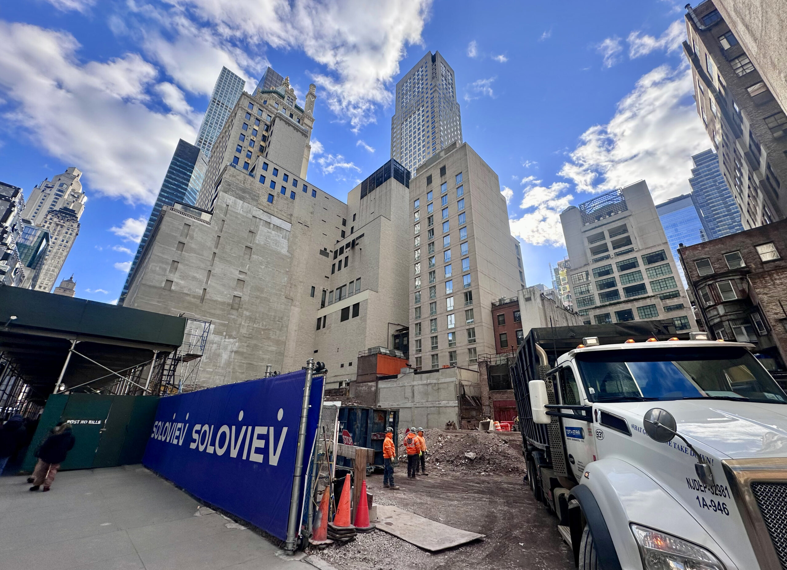 Demolition Concludes for SOM-Designed Skyscraper at 12 West 57th Street in Midtown, Manhattan