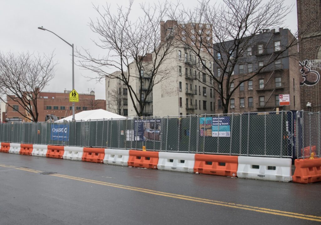 Photograph of site at 1415 Ogden Avenue, courtesy of NCV Capital Partners