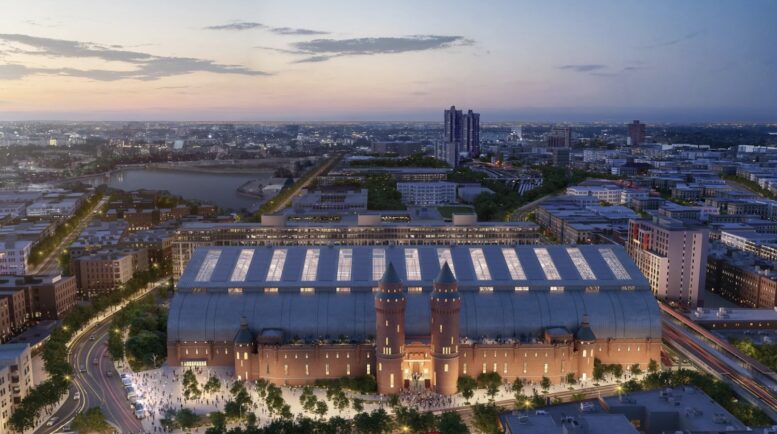 Rendering of the Redeveloped Kingsbridge Armory. Credit: FXCollaborative