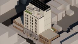 Rendering of 2611 Pitkin Avenue, courtesy of Housing Works