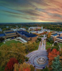 Photograph of Stony Brook University, via sunysb.edu