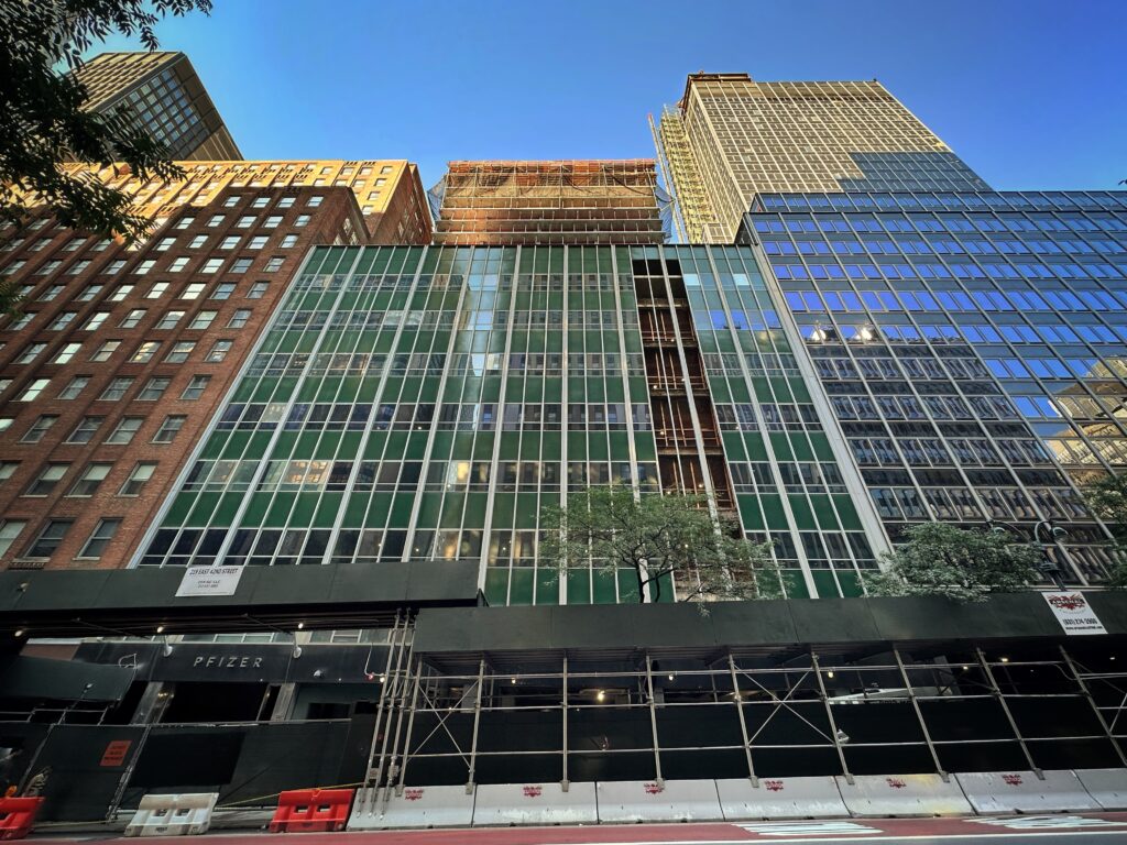 219-229 East 42nd Street. Photo by Michael Young.