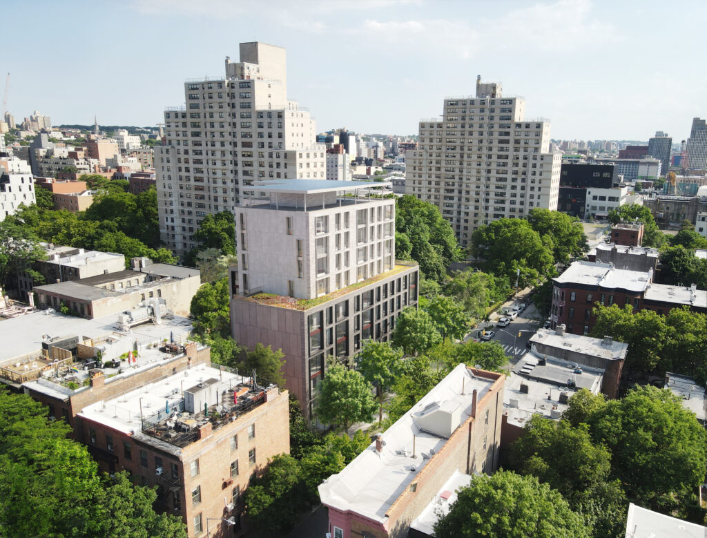 Rendering of 153 Nevins Street. Designed by Magnusson Architecture and Planning