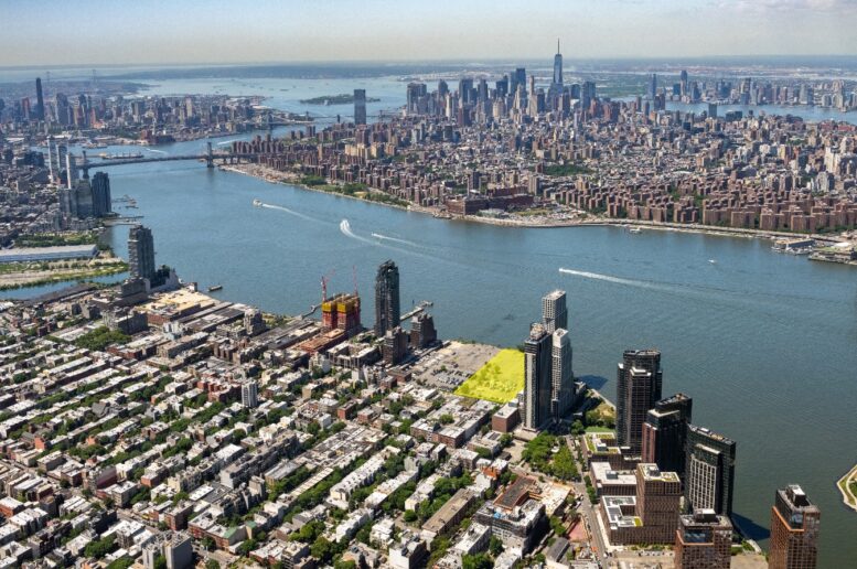 Site of Greenpoint Landing Phase 2, courtesy of C. Taylor Crothers/CTC Creative