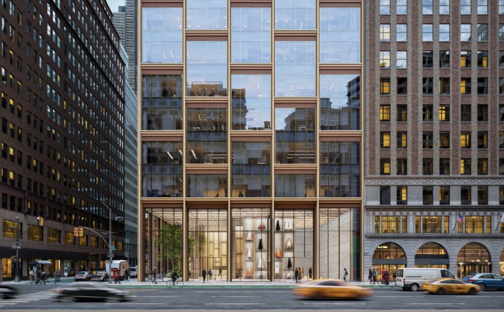 515 7th Avenue. Designed by Kohn Pedersen Fox.