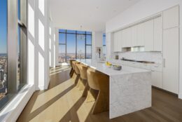Kitchen in Penthouse 80. Photo by Kate Glicksberg