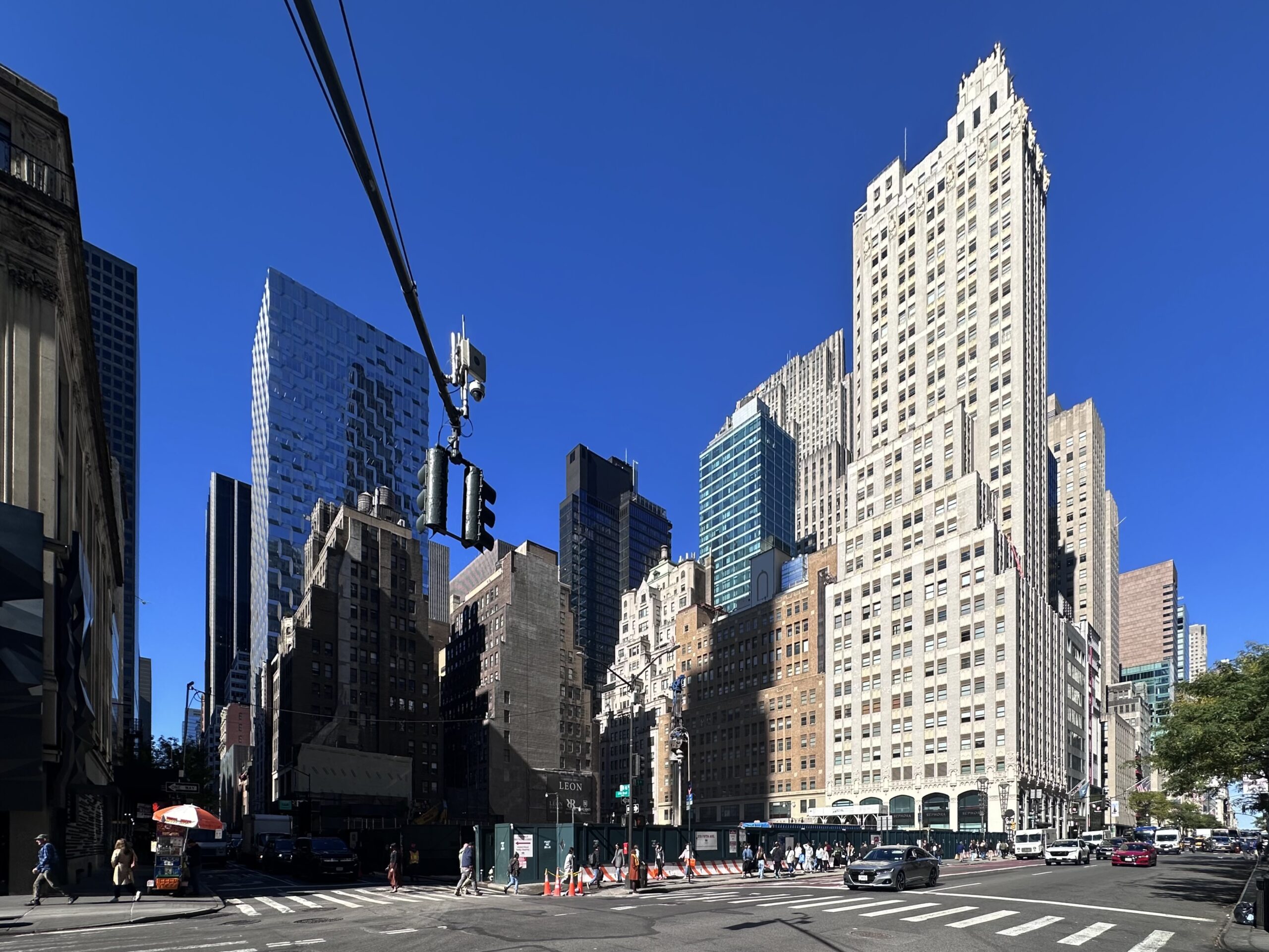 Below-Grade Work Progresses At 570 Fifth Avenue in Midtown