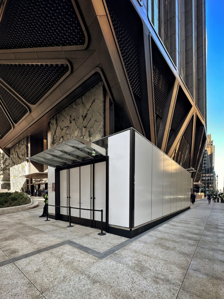 The future entrance to Grand Central Madison at 270 Park Avenue. Photo by Michael Young. 