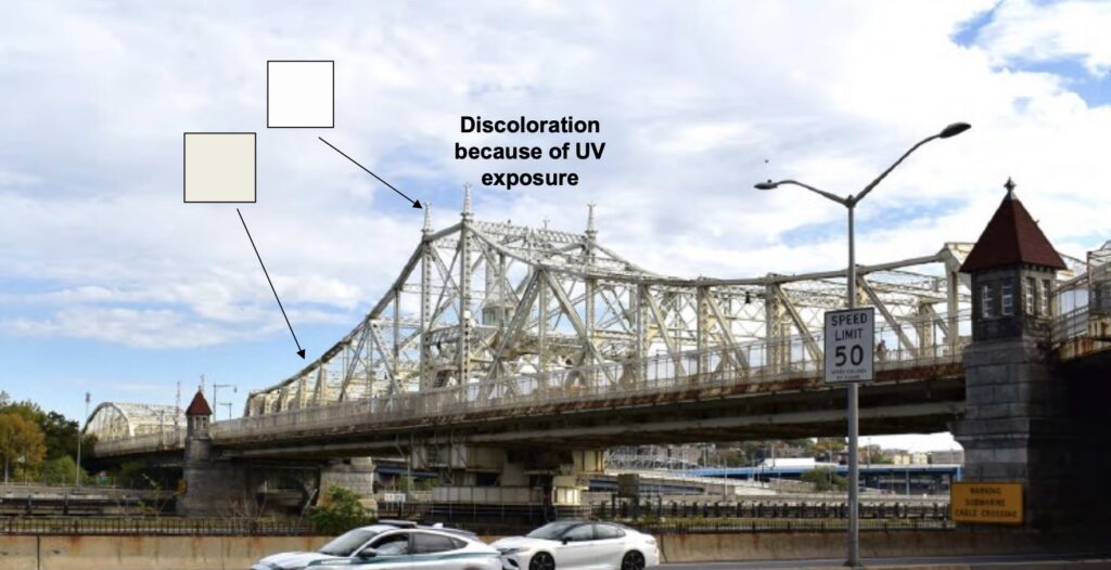 Photograph of Macomb’s Dam Bridge, via LPC proposal.