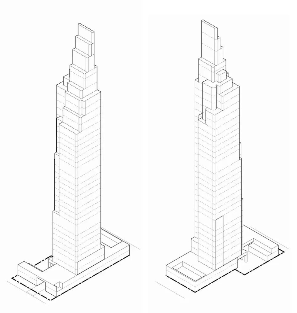 11 West 13th Street. Designed by Kohn Pedersen Fox.