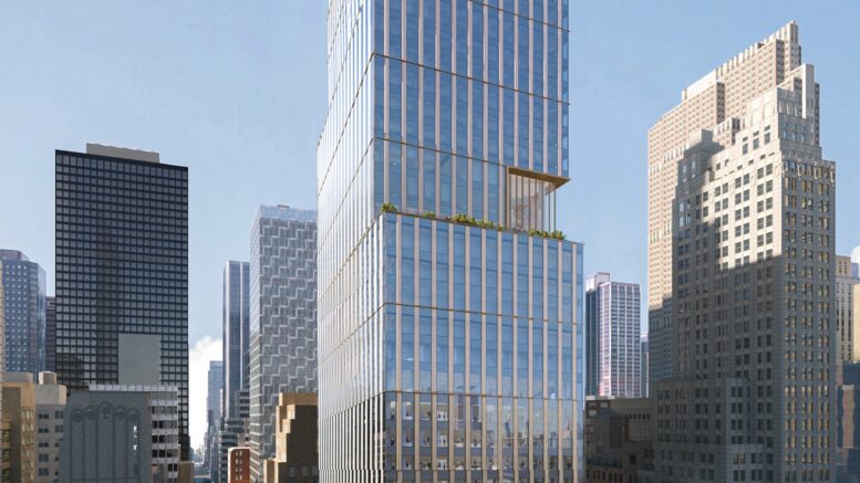 570 Fifth Avenue, Designed by Kohn Pedersen Fox.