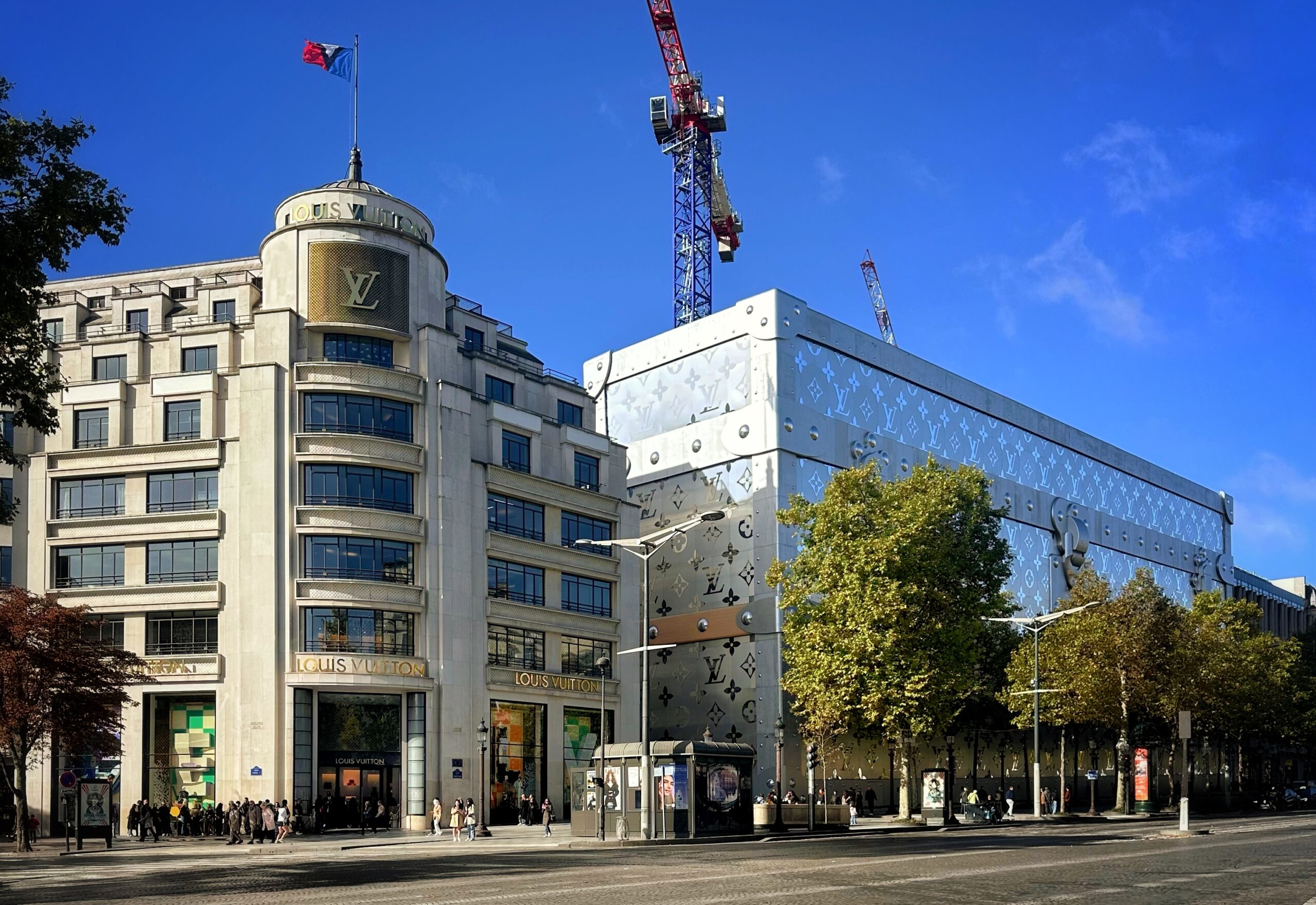 Demolition Underway for Louis Vuitton's New Flagship Tower at 1